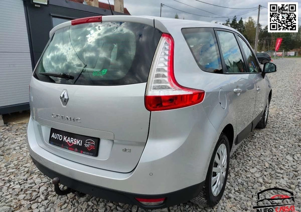 Renault Grand Scenic cena 25900 przebieg: 218452, rok produkcji 2012 z Parczew małe 781